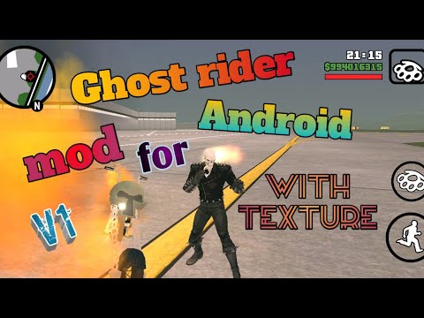 how to install ghost rider mod gta sa android